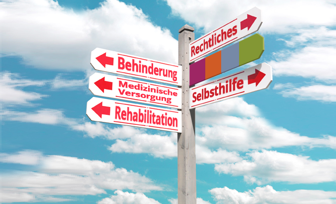 Wegweiser zum Thema Behinderung