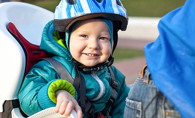 Fahrrad Helm Baby Kleinkinder Fahrrad Scooter Kindersitz Für Kind 8-36 Monate 