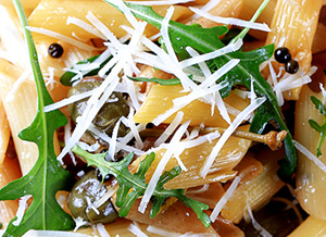 Penne mit Ruccola