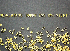 Buchstabensuppe